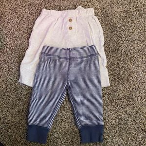 2 pairs of pants from Carter’s.